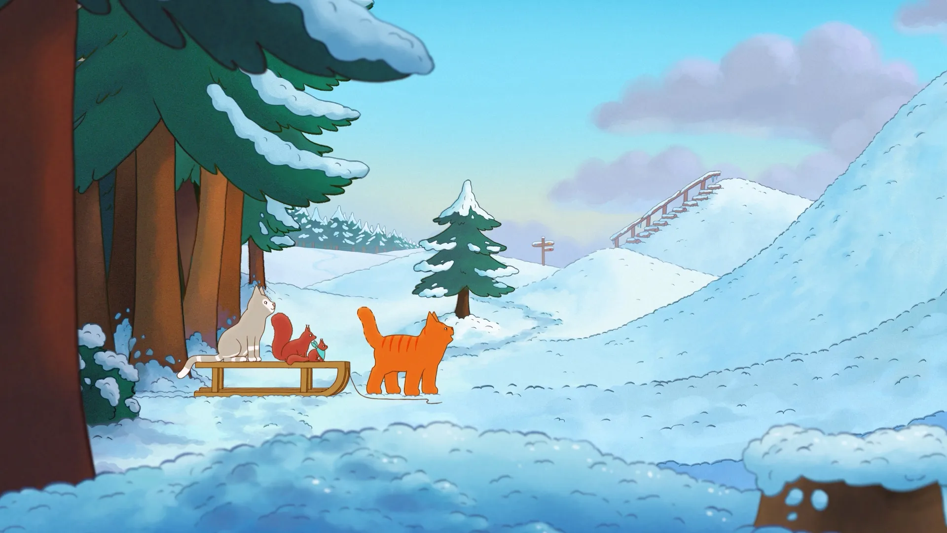 Tomi Tomin uusi ystävä - puhutaan suomea