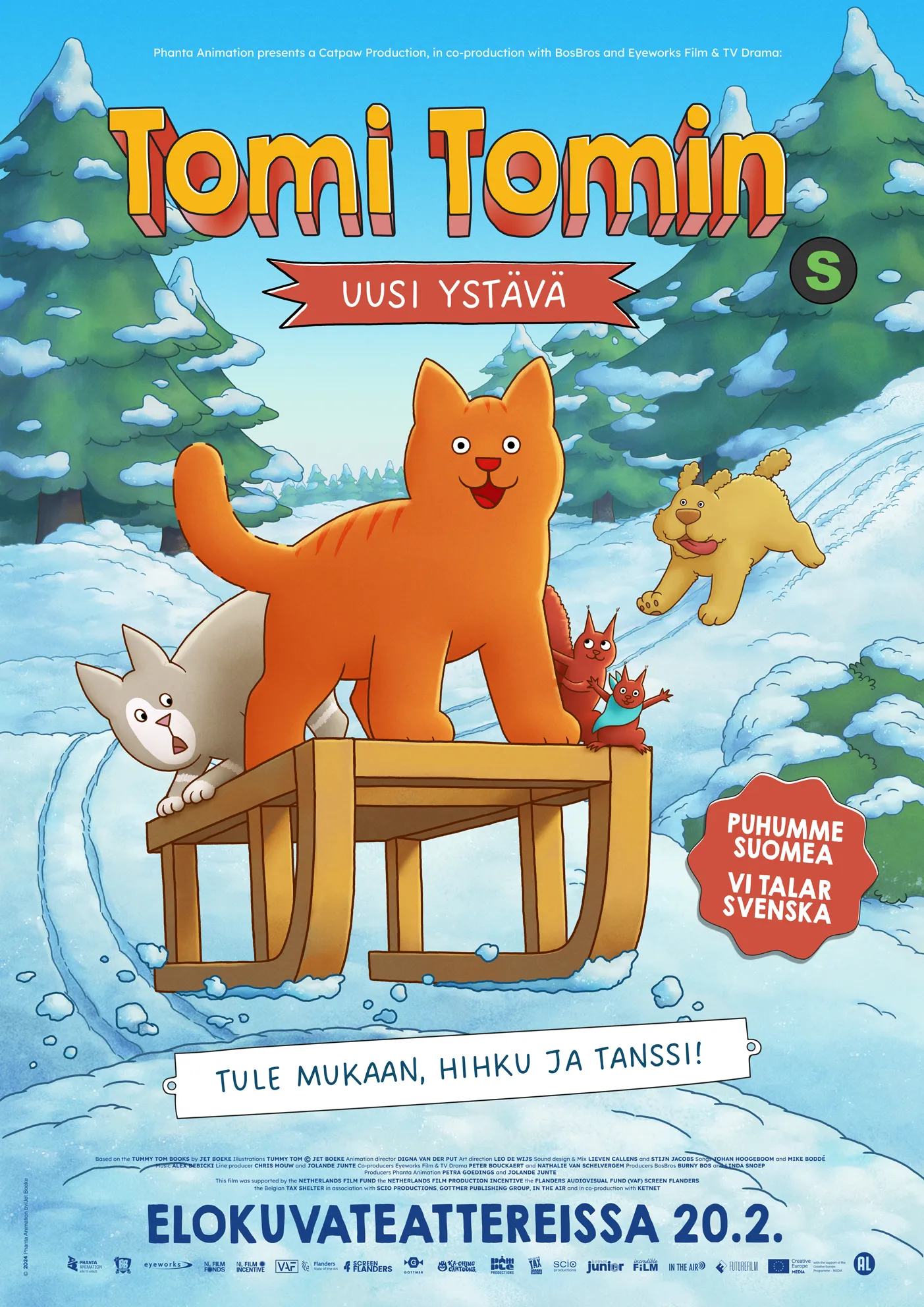 Tomi Tomin uusi ystävä - puhutaan suomea