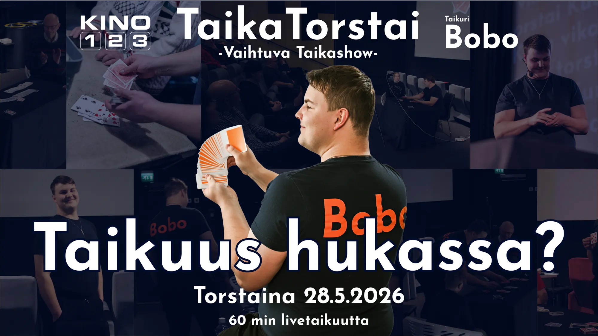TaikaTorstai: Vaihtuva Taikashow – Taikuus Hukassa?