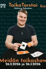 TaikaTorstai: Vaihtuva Taikashow – Meidän Taikashow