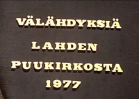 Puukirkko ja muita välähdyksiä