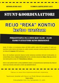 Stunt-koordinaattori Reijo ”Reka” Kontio esittelee uraansa