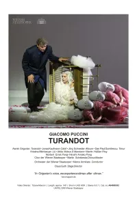 TURANDOT (Wiener staatsoper / Puccini)