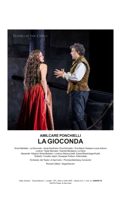 Ooppera: LA GIOCONDA (Teatro di San Carlo / Ponchielli)