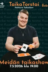 TaikaTorstai: Vaihtuva Taikashow – Meidän taikashow