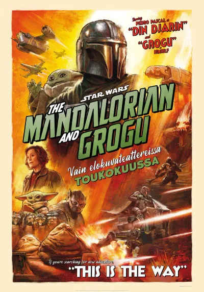 The Mandalorian and Grogu 2D