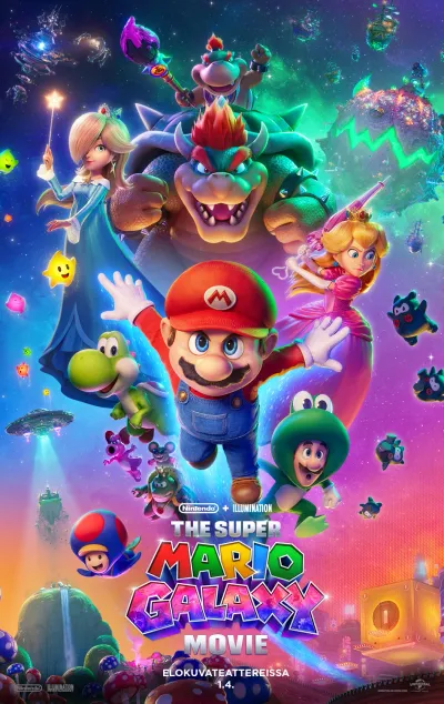 The Super Mario Galaxy Movie, suomeksi