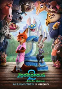 Zootropolis - eläinten kaupunki 2, suomeksi