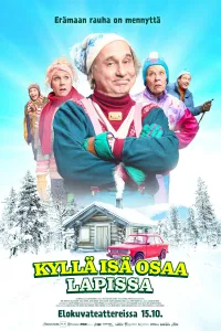 Kyllä isä osaa Lapissa