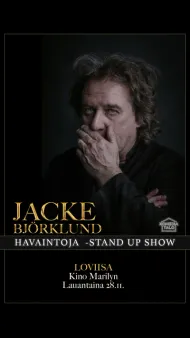 Jacke Björklund: Havaintoja -stand up show