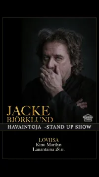 Jacke Björklund: Havaintoja -stand up show